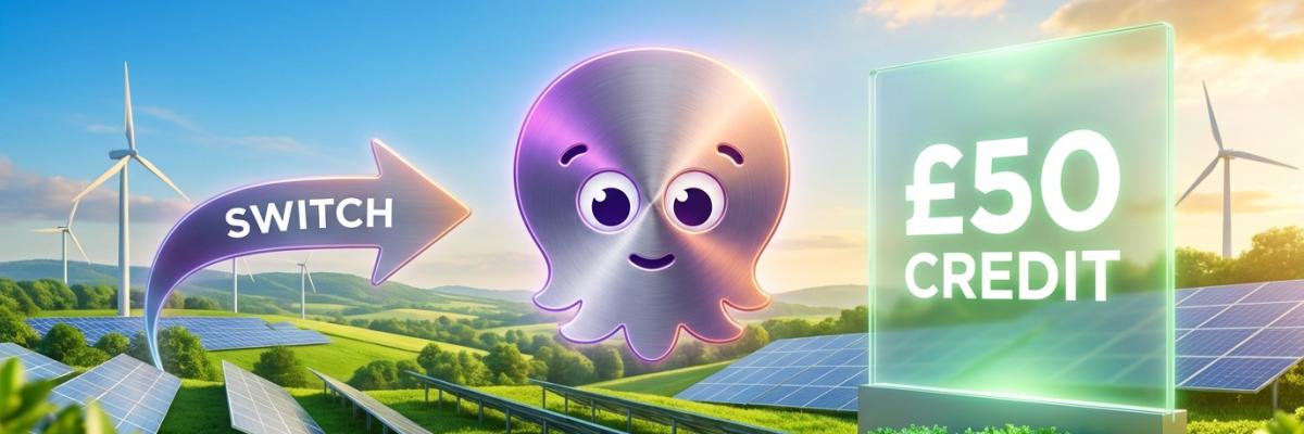Switch & Save with Octopus Energy Referral Link - Get £50 Credit!