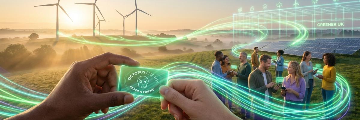 Unlock Savings & Power a Greener UK: The Impact of Octopus Energy Referrals