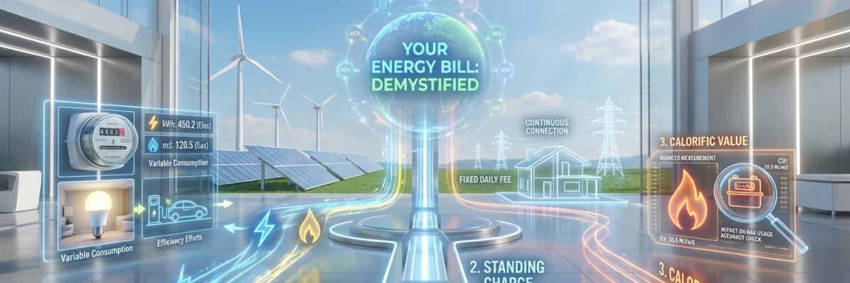 Demystifying Your Energy Bill: Unit Rate, Standing Charge & Calorific Value Explained